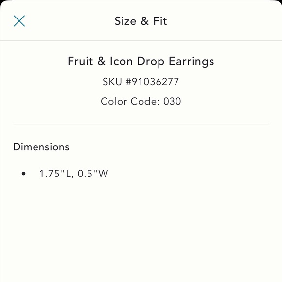 ANTHRO Tomato Icon Drop Earrings - Price Firm - Picture 7 of 7